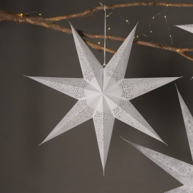 Handmade Paper Star 75cm Dia Festive Holiday Decor