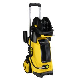 High Pressure Cleaning Machine Yellow (Color: Yellow)