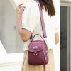 Women Crossbody Bag Nylon Messenger Bags Simple Purse for Work, Multi-pocket Storage Shoulder Handbag